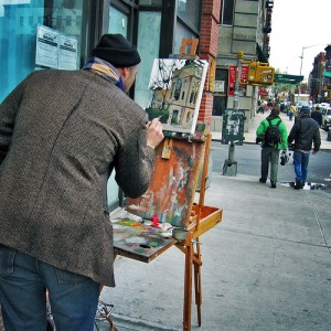artysta uliczny